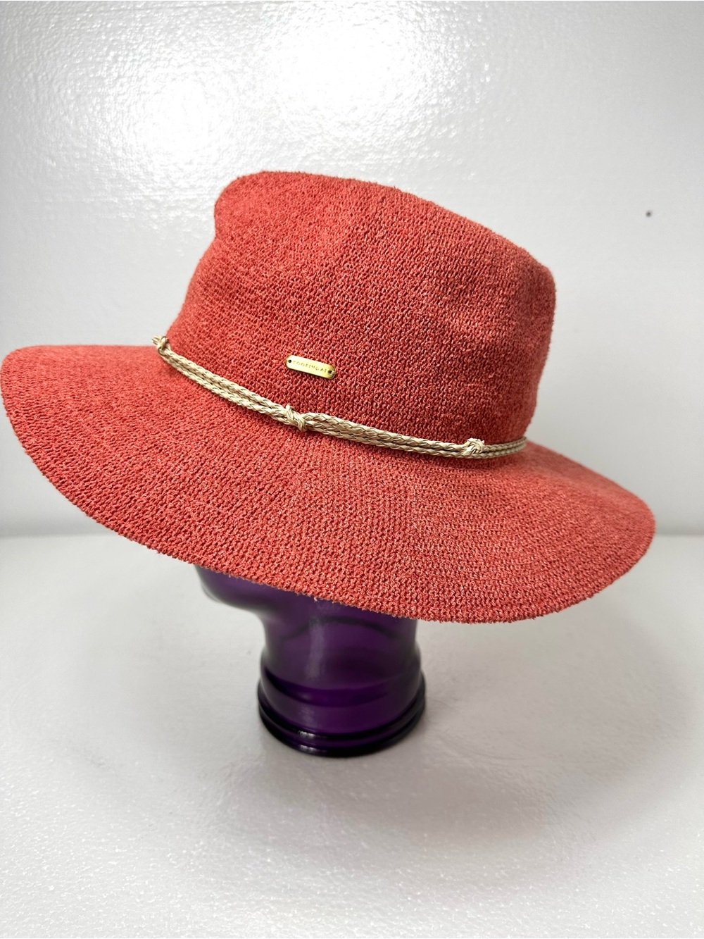 Kooringal Sunset Coral Safari Hat - Sadie